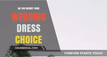 Wedding Dress Regret: Did You Choose Wrongly?
