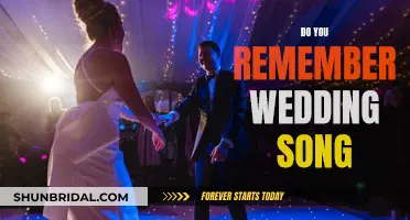 The Power of Wedding Songs and Memories