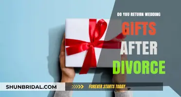 Should You Return Wedding Gifts After a Divorce? Etiquette Explained