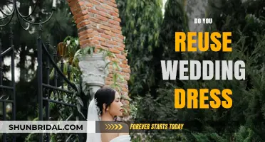 How to Reuse Your Wedding Dress