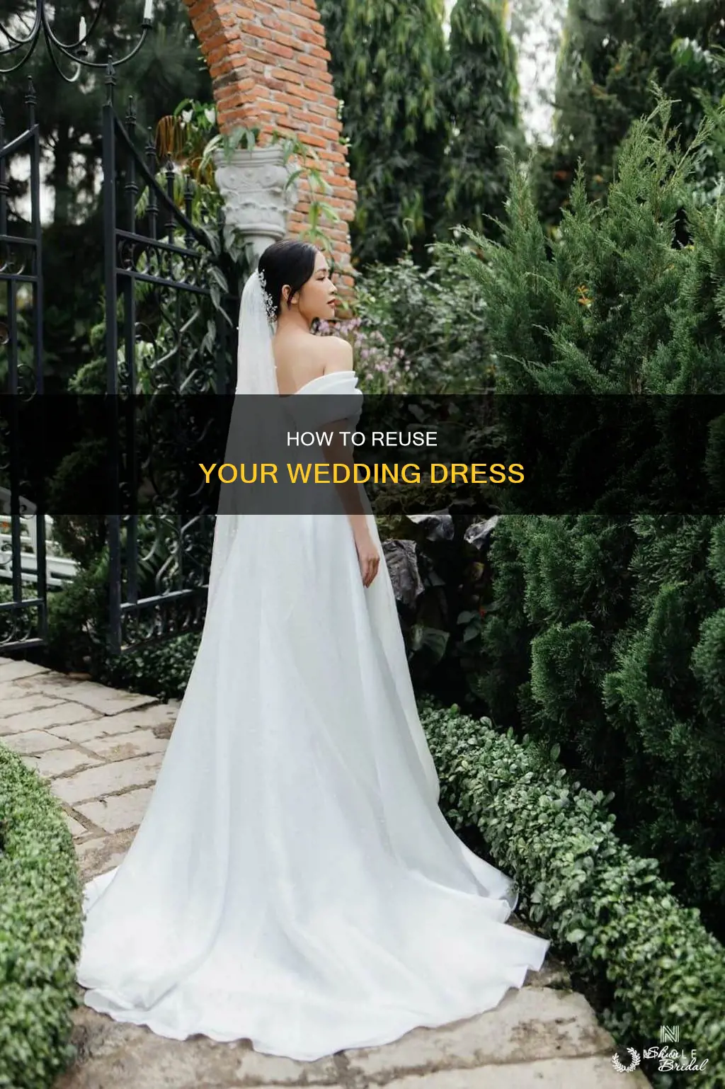do you reuse wedding dress
