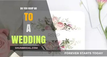 RSVP Etiquette: When to Decline a Wedding Invite