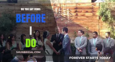 Do You Say Vows Before 'I Do'? Wedding Traditions Explained