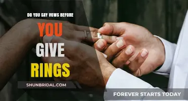 Vows Before Rings: The Traditional Order of Wedding Ceremonies