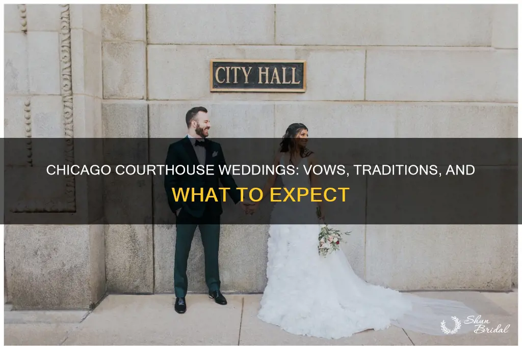 do you say vows in a courthouse wedding chicago