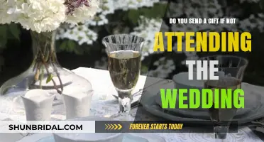 Skipping the Wedding? Gift Etiquette When You Can't Attend