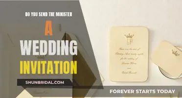 Etiquette Guide: Ministers and Wedding Invites