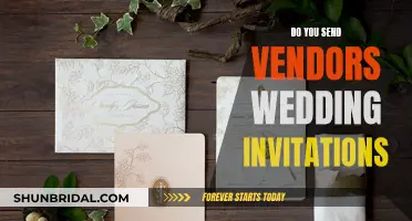 Etiquette Guide: Inviting Vendors to Your Wedding