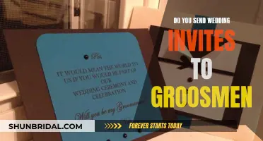 Groomsmen and Wedding Invites: Who Gets an Invite?