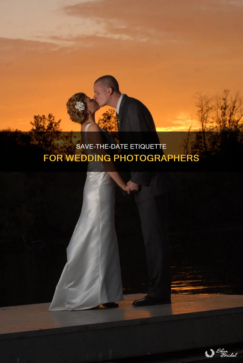 do you send wedding photographer save the date