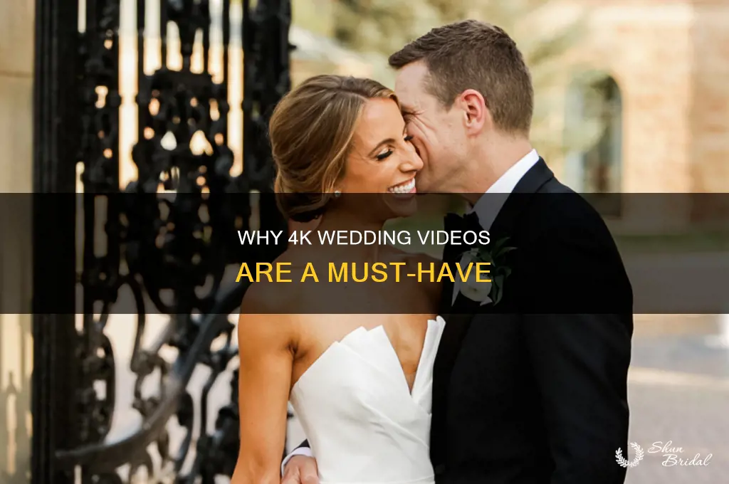 do you shoot wedding in 4k