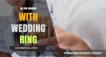 Should You Shower With Your Wedding Ring On?