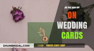 Should You Sign Off on Wedding Cards? Etiquette Tips and Ideas