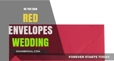Etiquette Guide: Signing Red Envelopes at Weddings
