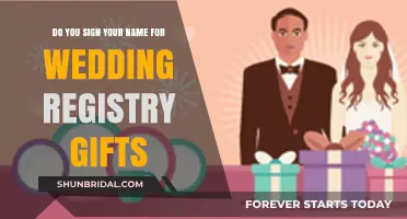 Should You Sign Your Name on Wedding Registry Gifts? Etiquette Explained
