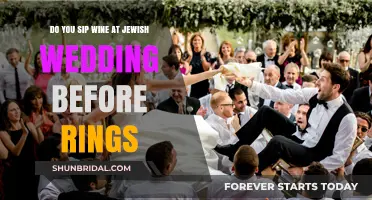 Wine-Sipping Rituals: Jewish Wedding Traditions