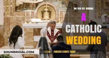 Catholic Wedding Etiquette: When to Sit and Stand
