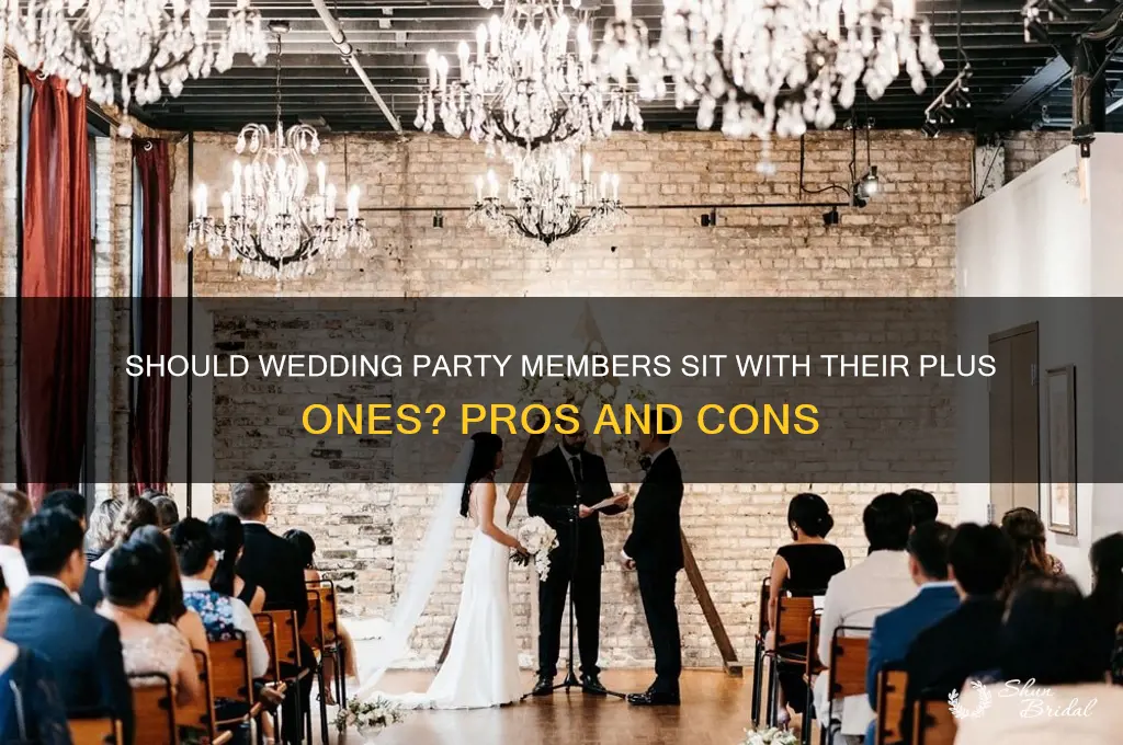 do you sit the wedding party with their plus one