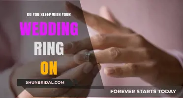 Should You Sleep with Your Wedding Ring On?