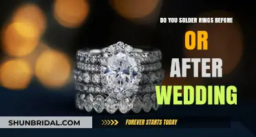 Soldering Rings: Before or After the Wedding?
