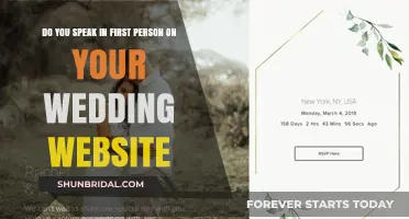 Personal or Impersonal: Navigating Wedding Website Wording