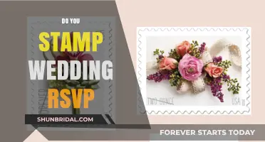 How to Tastefully Stamp Your Wedding RSVPs