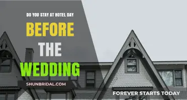 Should You Stay at a Hotel the Night Before Your Wedding?