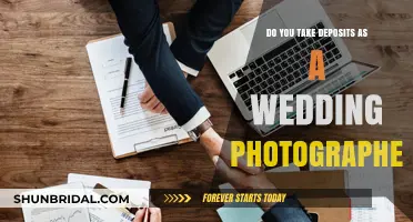Secure Your Special Day with a Deposit for Wedding Photography