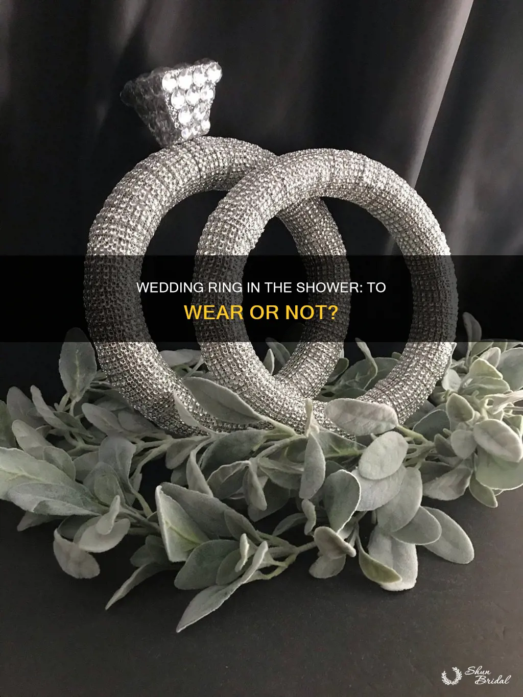 do you take off your wedding ring shower