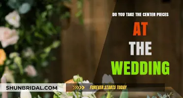 Who Gets to Keep the Wedding Centerpieces?