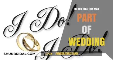 The Heart of Wedding Vows: "Do You Take This Man?