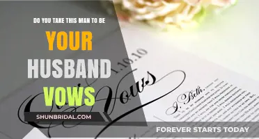 Do You Take This Man? Crafting Meaningful Wedding Vows