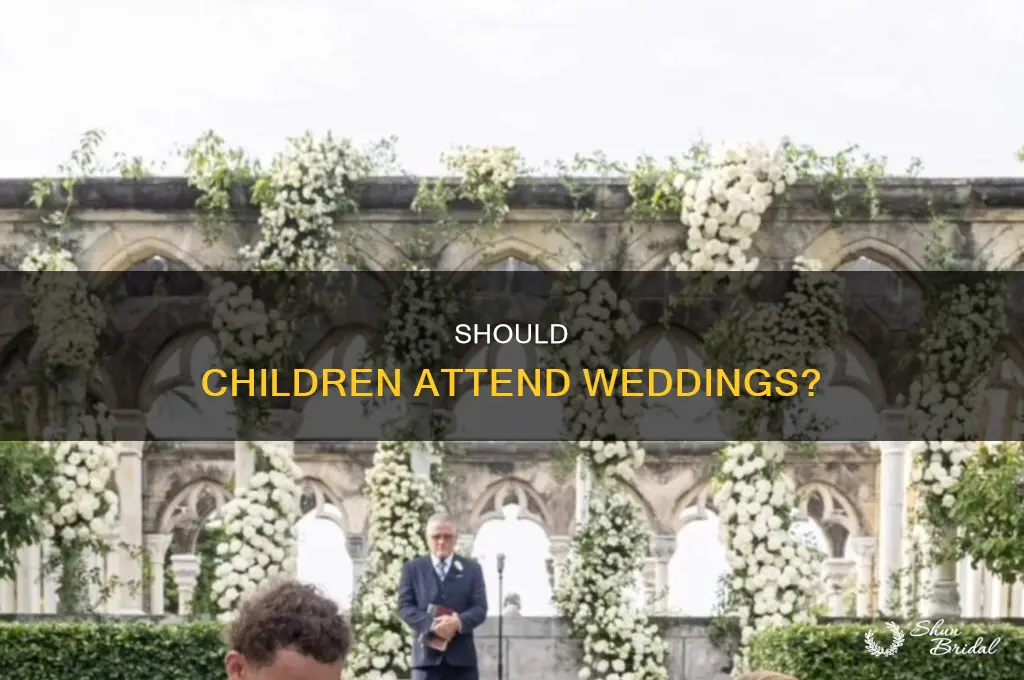 do you take your kids to weddings