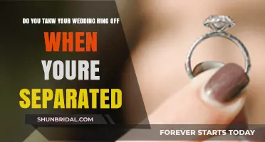 Wedding Ring Etiquette During Separation