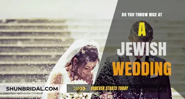Jewish Wedding Traditions: Rice Throwing Explained