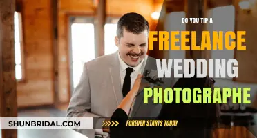 Tipping Freelance Wedding Photographers: When and How Much?
