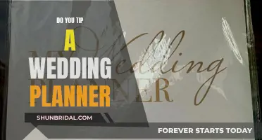 Tipping Etiquette: Wedding Planners