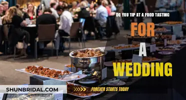 Tipping Etiquette for Wedding Food Tastings