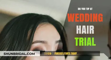 Should You Tip for a Wedding Hair Trial?