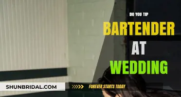 Tipping Etiquette: Bartenders at Weddings