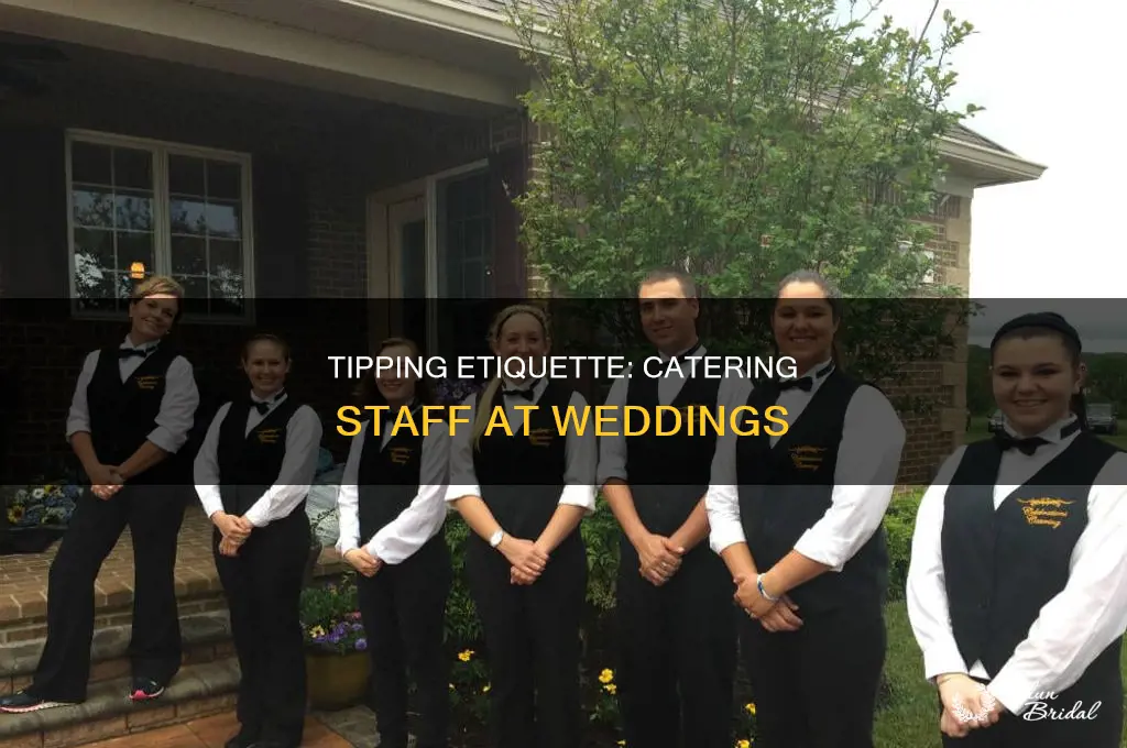 do you tip catering staff at wedding