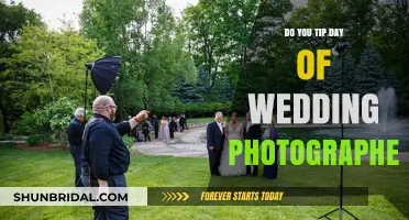 Should You Tip Your Wedding Photographer on the Big Day?