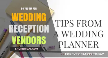 Tipping Wedding Vendors: Who, When, and How Much?