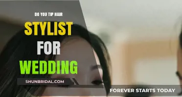Tipping Wedding Hair Stylists: How Much is Enough?