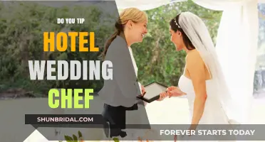 Tipping Etiquette: Hotel Wedding Chef