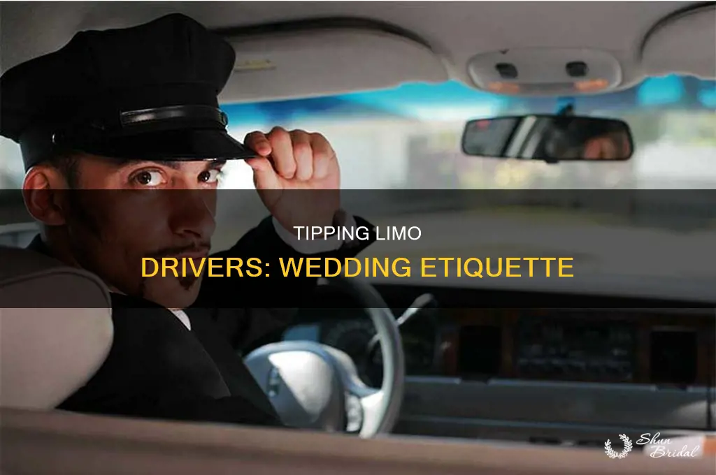 do you tip limo driver at wedding