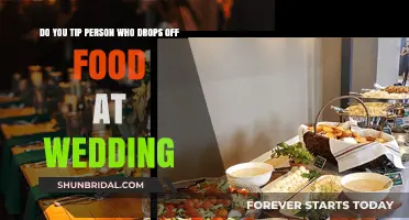 Tipping Etiquette: Food Delivery at Weddings