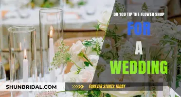 Tipping Etiquette for Wedding Flower Shops