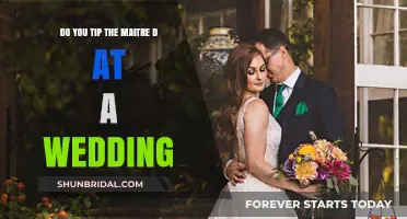 Tipping Etiquette: Should You Tip the Maitre d' at Weddings?