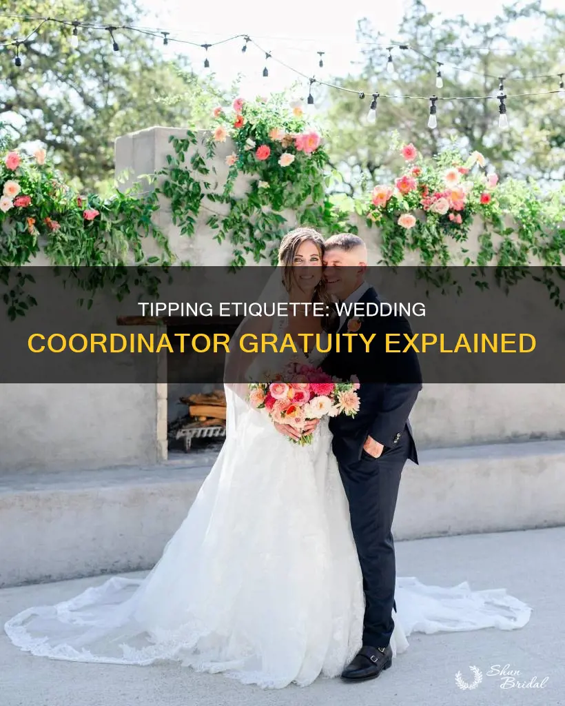 do you tip the wedding coordinator
